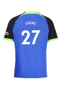 Tottenham Hotspur Lucas Moura #27 Fotballdrakt Borte Klær 2022-23 Korte ermer
